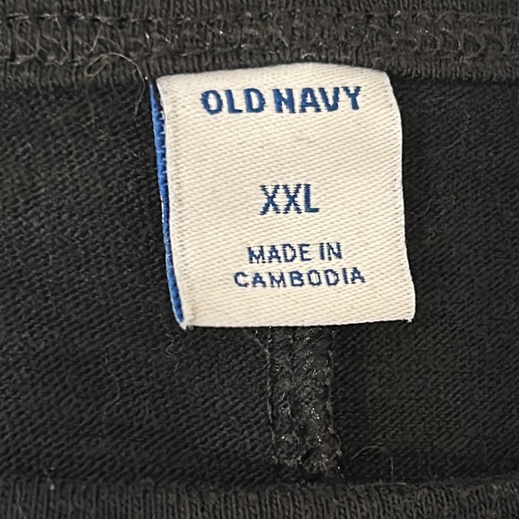 OLD NAVY Black T-Shirt Dress size XXL - Picture 3 of 7